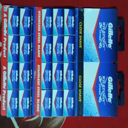Gillette Stainless Blade 100pcs