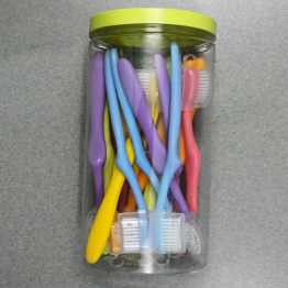 Matador Glass  jar  Toothbrush 12 pcs