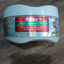 RON's fresh apricot Scrub